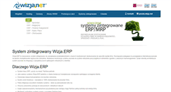Desktop Screenshot of erp.wizja.net