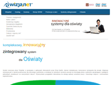 Tablet Screenshot of oswiata.wizja.net
