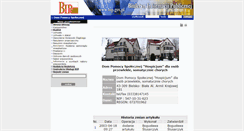 Desktop Screenshot of hospicjum.bip.wizja.net
